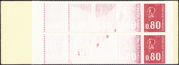 FRANCE  VARIETES N°1816 Carnet De 20 Timbres Impression Détruite Sur 16ex Qualité:** Cote:1040 - Unused Stamps