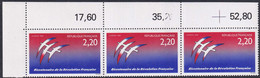 FRANCE  VARIETES N°2556 A 2f20 Rouge Au Lieu De Bleu Cdf  Qualité:** Cote:600 - Neufs