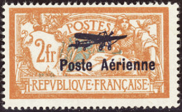 FRANCE  VARIETES POSTE AERIENNE N°1a Coin De L'écusson Cassé Qualité:* Cote:1400 - Neufs