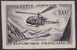 FRANCE  ESSAIS POSTE AERIENNE N°37 1000f Alouette Essai De Couleur  Qualité:** - Autres & Non Classés