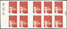 FRANCE  CARNETS N°3085 C34 Timbres Sans Phosphore   Cote:680 - 1997-2004 Maríanne Du 14 Juillet