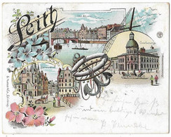 Scotland Leith 1899 Litho Multi View Picture Postcard F2.44 - Midlothian/ Edinburgh