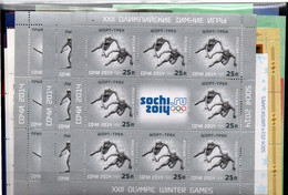 Rusia Lote Del 2013/14 - Unused Stamps