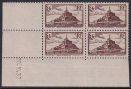 FRANCE  COINS DATES N°260 5f Mont St Michel 28-10-37  Qualité:** Cote:225 - Other & Unclassified