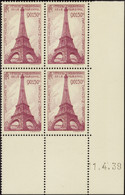 FRANCE  COINS DATES N°429 Tour Eiffel 11-4-39  Qualité:** Cote:102 - Other & Unclassified