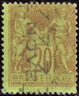 FRANCE  PREOBLITERES N°18 20c Brique Sur Vert TB  Cote:1500 - Other & Unclassified