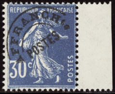 FRANCE  PREOBLITERES N°60 30c Semeuse Bleu Bdf  Qualité:** Cote:420 - Altri & Non Classificati