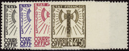 FRANCE  SERVICE N°1 /15 15 Valeurs Bdf  Qualité:** Cote:3250 - Other & Unclassified