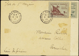 FRANCE  GUERRE N°8 /9 2 Valeurs Sur 2 Enveloppes Obl La Baule 9-4-45 Qualité:OBL Cote:630 - War Stamps