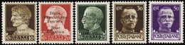 FRANCE  OCCUPATION ITALIENNE N°1 + 3/6 5 Valeurs  Qualité:* Cote:170 - War Stamps