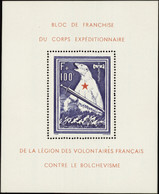 FRANCE  L.V.F. N°1 Bloc Ours Qualité:** Cote:750 - War Stamps