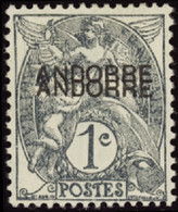 ANDORRE   N°2 A Double Surcharge  Qualité:* Cote:2000 - Unused Stamps