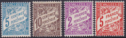 ANDORRE  TAXES N°17 /20 4 Valeurs  Qualité:** Cote:100 - Unused Stamps