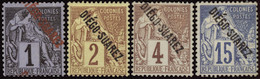 DIEGO-SUAREZ   N°13 /14/15/18 4 Valeurs  Qualité:* Cote:195 - Unused Stamps