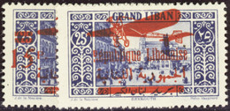 GRAND LIBAN  POSTE AERIENNE N°29 /37 (sauf 35A/36A) 9 Valeurs Qualité:* Cote:500 - Luftpost