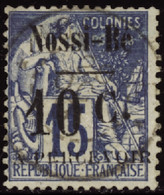 NOSSI-BE  TAXES N°12 10 Sur 15c Bleu TB Qualité:OBL Cote:350 - Usados