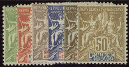 NOUVELLE-CALEDONIE   N°59 /64 6 Valeurs Qualité:* Cote:290 - Unused Stamps