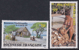 POLYNESIE   N°326 /327 2 Valeurs Qualité:** Cote:68 - Unused Stamps