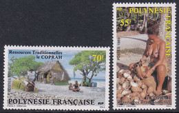 POLYNESIE   N°326 /327 2 Valeurs Qualité:** Cote:68 - Neufs