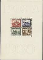 ALLEMAGNE EMPIRE  BLOCS & FEUILLETS N°1 IPOSTA 1930  Qualité:* Cote:500 - Blocchi