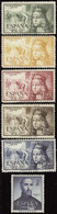 ESPAGNE  POSTE AERIENNE N°250 /254 + 256 6 Valeurs  Qualité:** Cote:130 - Altri & Non Classificati