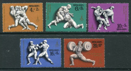 SOVIET UNION 1977 Olympic Games, Moscow 1980 II MNH / **.  Michel 4602-06 - Nuevos