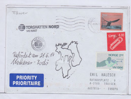 Norway Bodo Cover Torghatten Nord MS Rost Ca Posten Norge 23.06.2013 (NI180A) - Storia Postale