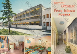 Delcampe - CARTOLINA  FOGGIA,PUGLIA,ISTITUTO ANTONIANO-PRIMA INFANZIA,STORIA,MEMORIA,CULTURA,RELIGIONE,BELLA ITALIA,NON VIAGGIATA - Foggia