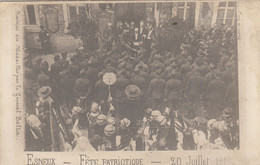 Esneux  Fête Patriotique 20 Juillet 1919  Remise Des Medailles Par Le Général Baltia   MILITAIR SOLDATS - Esneux