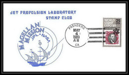 9698/ Espace (space) Lettre (cover Briefe) 4/5/1989 Pasadena Magellan Mission Jet Propulsion USA - Etats-Unis