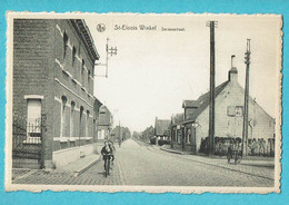 * Sint Eloois Winkel - Ledegem (West Vlaanderen) * (Nels, Uitgever J. Oost-Vanhevel) Smissestraat, Tramway, Animée, TOP - Ledegem