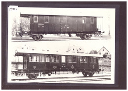 FORMAT 10x15cm - BT - BODENSEE TOGGENBURG BAHN - REPRO ANNEES 70 - LEUTWILER VERLAG - TRAIN - BAHN - TB - Wiler Bei Utzenstorf