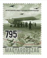 HUNGARY - 2022. Centenary Of The Foundation Of The Hungarian Airline - ML RT Or Later MALERT / Fokker F III. MNH!!! - Ungebraucht