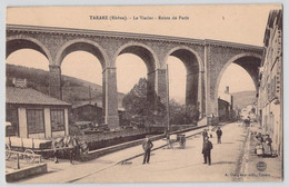 CPA France - Tarare - Rhône - Le Viaduc - Route De Paris - Animé - Cheval - Charrette - Attelage - Tarare