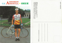 CARTE CYCLISME ADRIANO BAFFI TEAM ARIOSTEA 1985 - Ciclismo