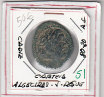 CRBAN051 MONEDA IBERICA CADIZ ALGECIRAS MBC+ 50 - Sonstige & Ohne Zuordnung