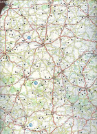 Une Carte En Couleur Dépliante : France Grandes Routes - N°999 - Dimension Environ : 134 X 50 Cm.échelle : 1 / 1.000.000 - Mappe/Atlanti