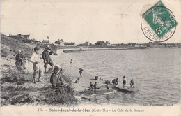 CPA France - Côtes D Armor - Saint Jacut De La Mer - Côte Du Nord - La Cale De La Banche - Animé - Mer - Plage - 1911 - Saint-Jacut-de-la-Mer