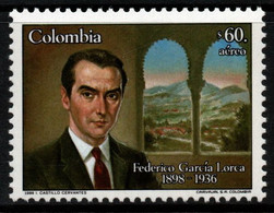 08- KOLUMBIEN - 1986 - MI#:1688 -MNH- FEDERIDO GARCIA LORCA - Kolumbien