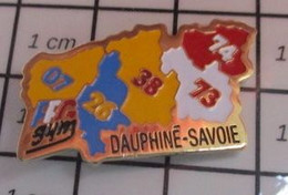 SP11 Pin's Pins / Beau Et Rare / THEME : SPORTS / GYMNASTIQUE FEDERATION FRANCAISE DAUPHINE SAVOIE - Gymnastics