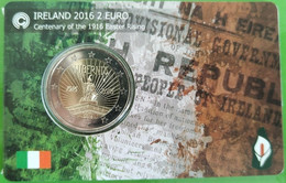 Ireland, 2016, 2 Euro, The Centenary Of The 1916 Easter Rising, Coincard (unofficial) - Irland