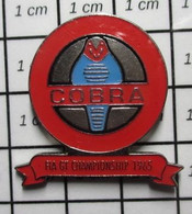 512F Pin's Pins / Beau Et Rare / THEME : SPORTS / COBRA FIA GT CHAMPIONSHIP 1965 - Automobilismo - F1