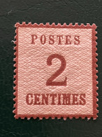 1870 / 1871 - 2 Centimes - Yv 2 - Neuf ** - Ongebruikt