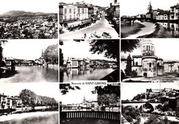 SAINT GIRONS  Vues Multiples   09  (Recto-verso) - Saint Girons