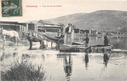 58-CLAMECY- UNE PARTIE DE PÊCHE - Clamecy