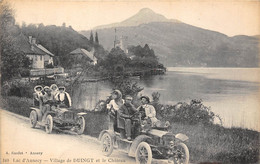 74-ANNECY- LAC- VILLAGE DE DUINGT ET LE CHÂTEAU - Annecy