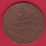 France 2 Centimes 1911 - Altri & Non Classificati