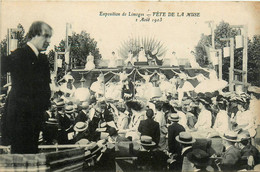 Limoges * Exposition De La Ville * La Fête De La Muse Le 2 Août 1903 * Char Reine Fête Locale - Limoges