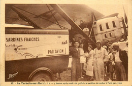 La Turballe Sur Mer * 3 Heures Après Avoir été Pêchée , La Sardine Est Rendue à Paris Par Avion * Aviation Pêche - La Turballe