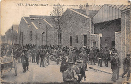 92-BOULOGNE-BILLANCOURT-SORTIE DES OUVRIERS DES USINE RENAULT - Boulogne Billancourt